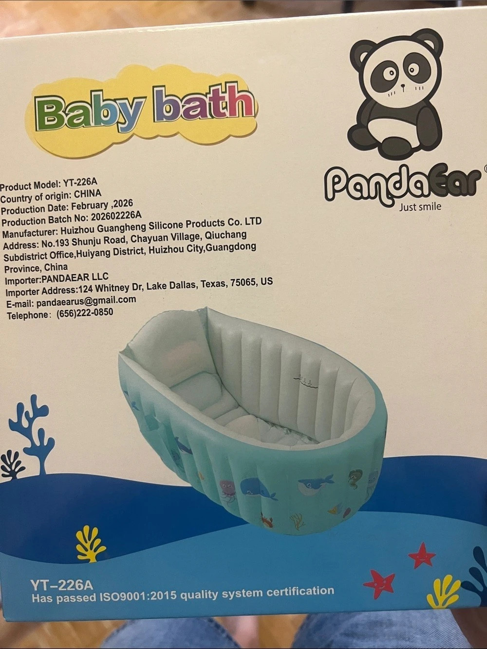 Baby Bath Tub Blue New in Box